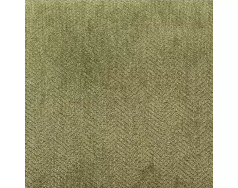 Fauteuil d'appoint contemporain sans accoudoirs en tissu chenille avec coussin lombaire assorti, Vert printanier