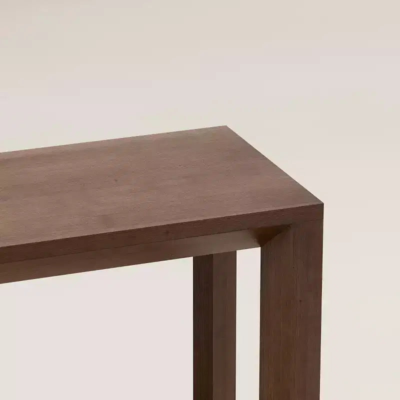 Console de 60 pouces, table d'entrée en bois massif avec étagère ouverte, table basse rustique pour salon, entrée, couloir, chambre à coucher