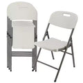 Elama 4 Piece Indoor and Outdoor Folding Chair Set