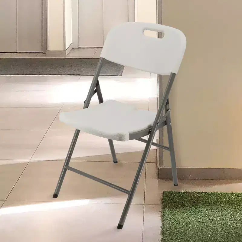 Ensemble de 4 chaises pliantes intérieures et extérieures