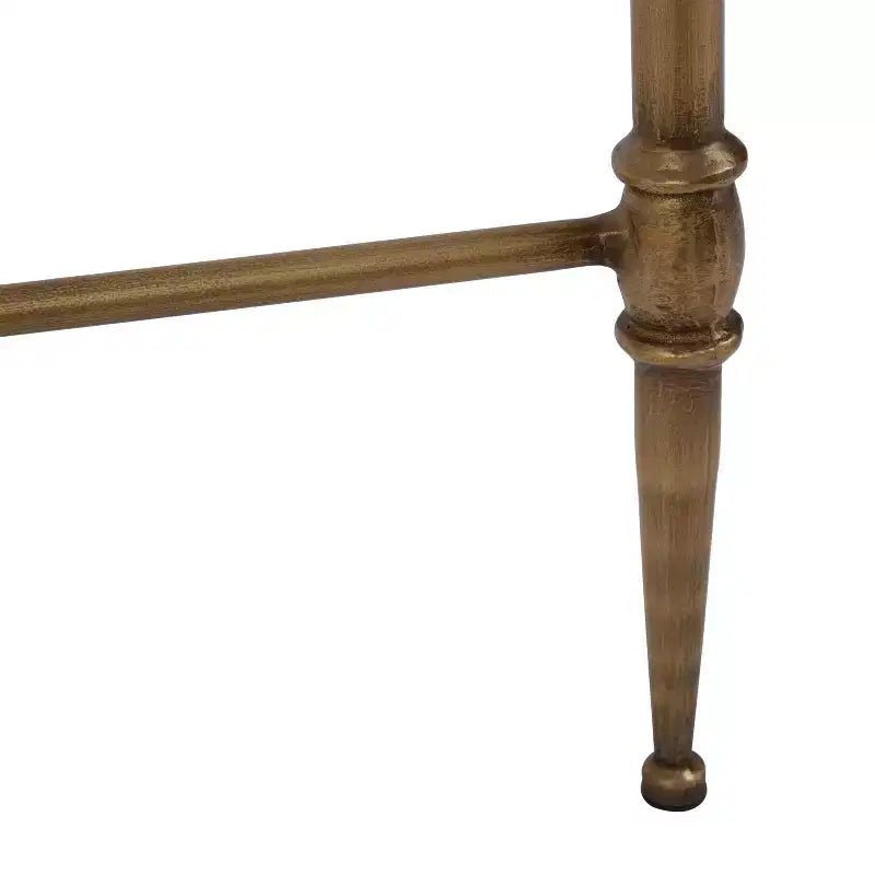 Table d'appoint ronde en MDF, 19x19x26, blanc