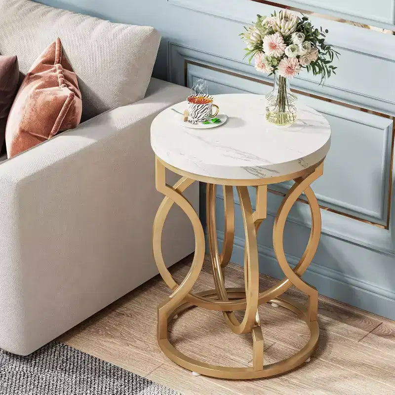 Table d'appoint ronde