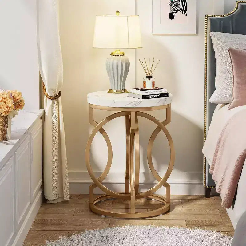 Table d'appoint ronde